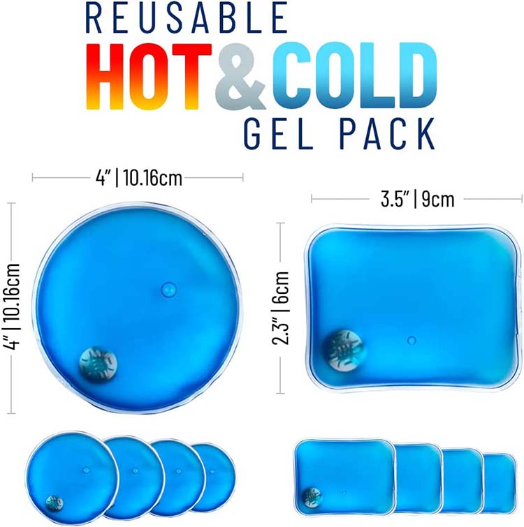 Wholesale Senwo Portable Reusable Instant Click Warm Heat Hot Cold Gel Pack  Manufacturer and Supplier